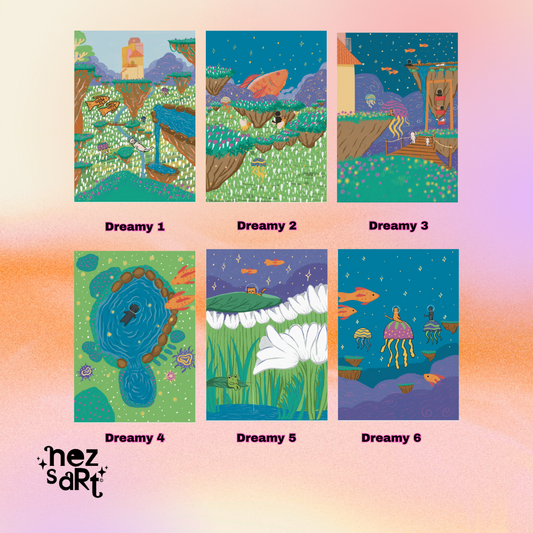 NEZS.ART DreamyLand Theme Mini prints