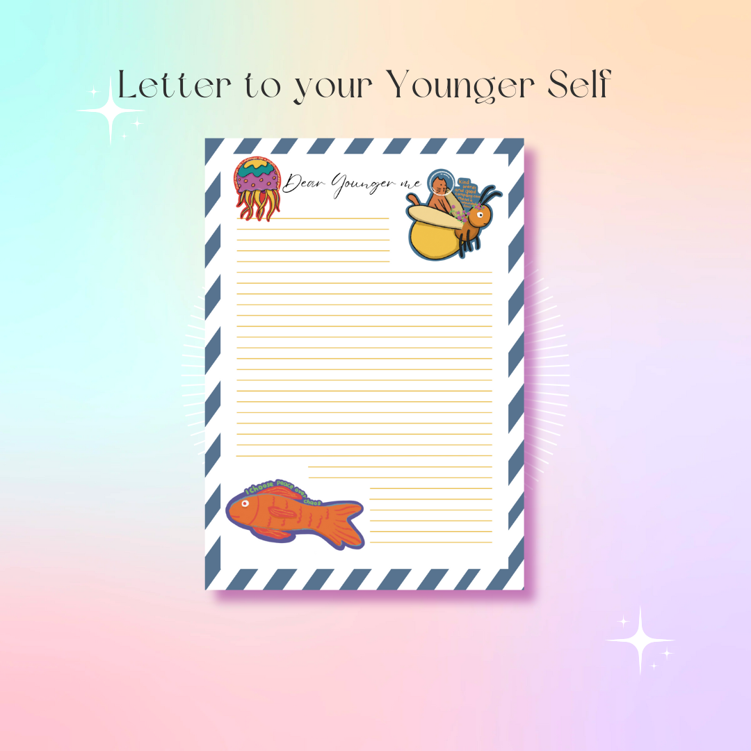 NEZS.ART Letter to Your Younger Self – Dreamy Land Theme Notepaper