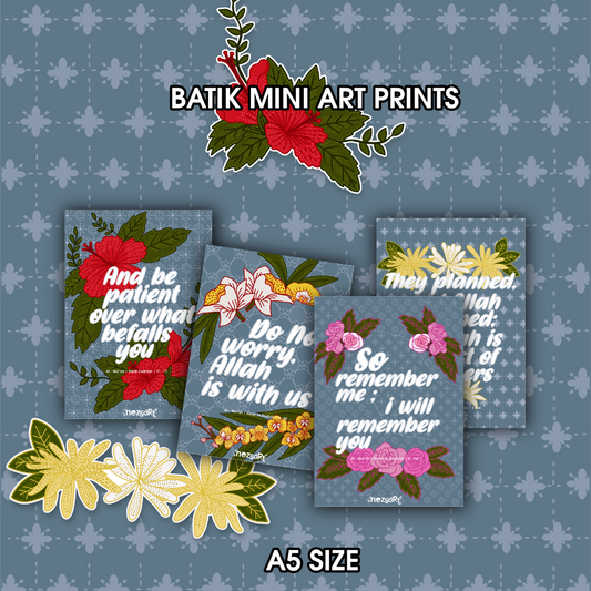 NEZS.ART Batik Theme Mini Prints