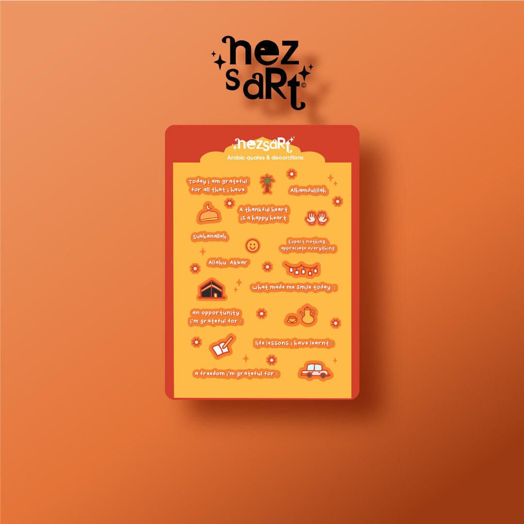 NEZS.ART Arabic Theme stickers - NEZS.ART official 