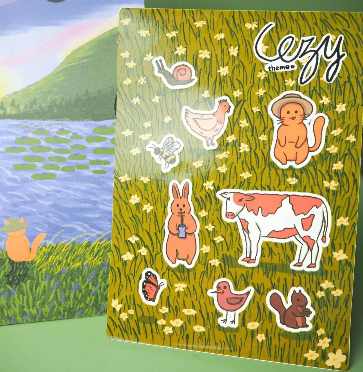 NEZS.ART Cozy Theme Sticker set - NEZS.ART official 