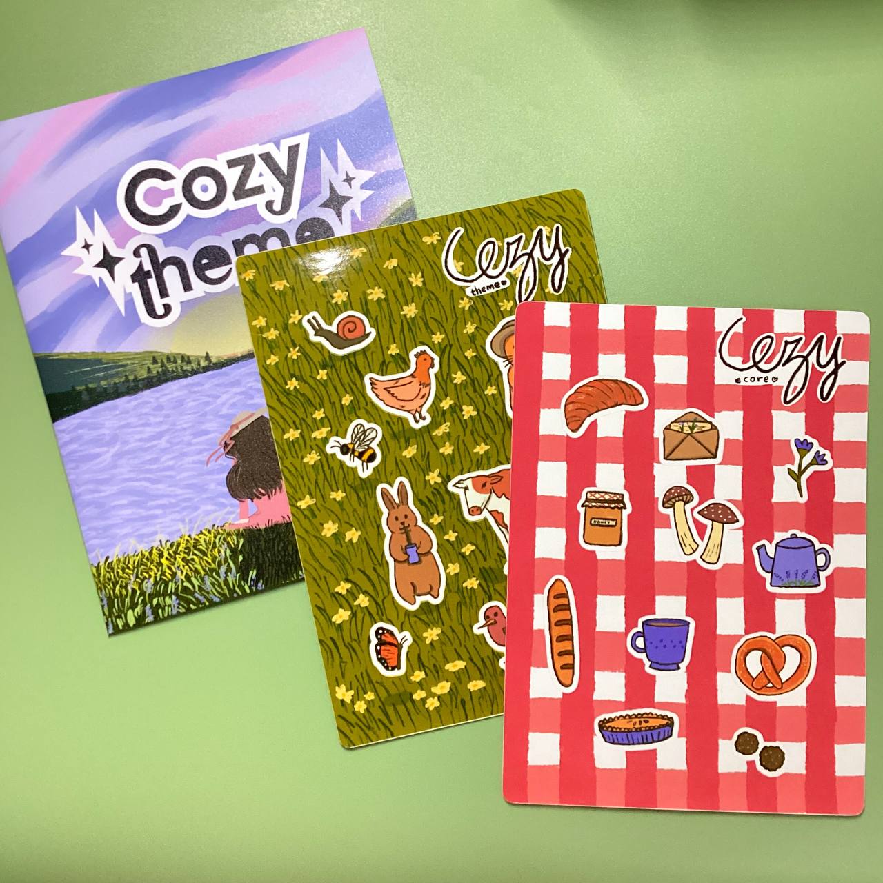 NEZS.ART Cozy Theme Sticker set - NEZS.ART official 